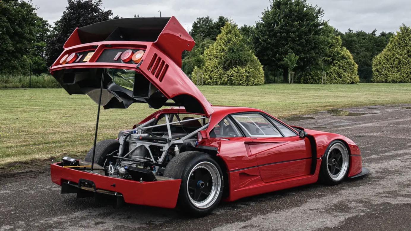 Got £600k? Here's a competition-grade Ferrari F40… with a